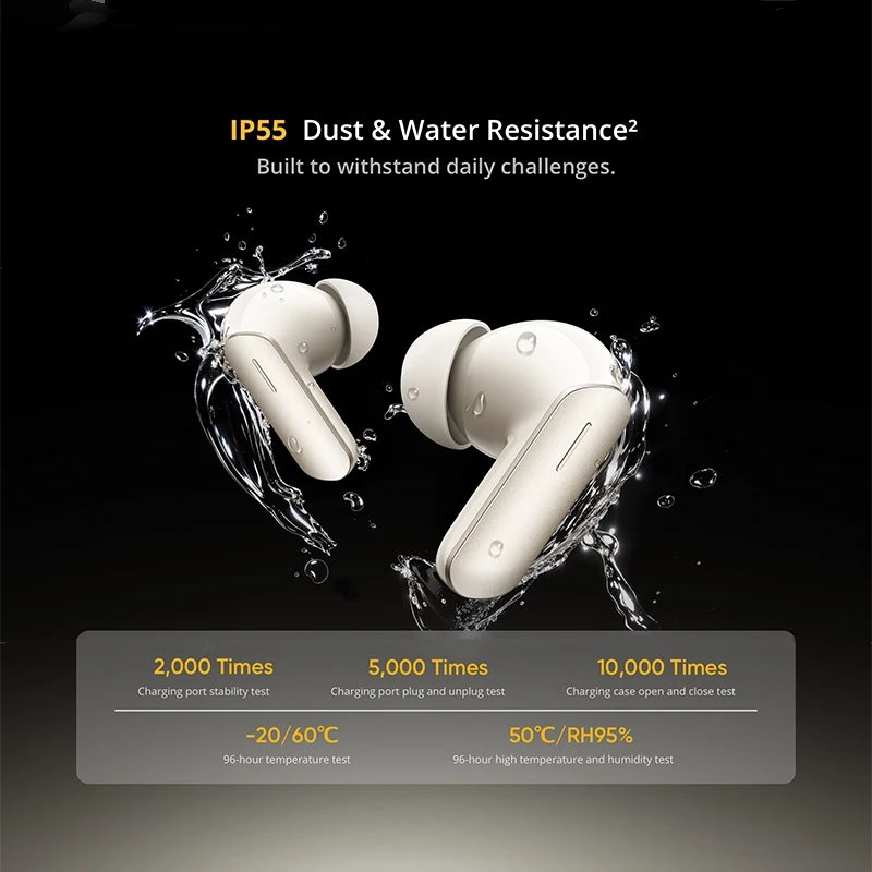 Global Version realme Buds Air 7 Earphone 52dB Noise Reduction BT 5.4  Hi-Res LDAC 2.0 Wireless Headphone realme Buds Air7