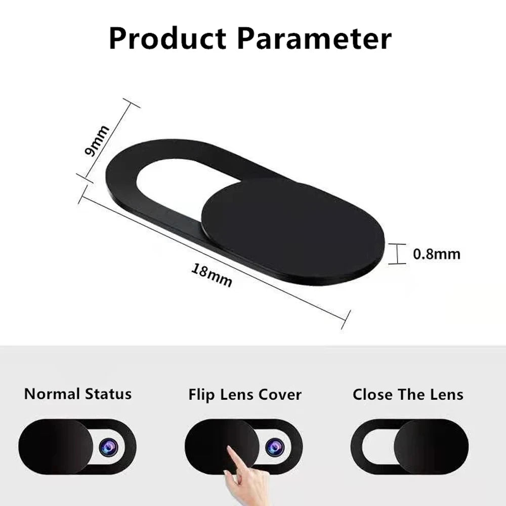 5/10 Pcs Webcam Cover Tablet Laptop Camera Covers Slider Mobile Phone Antispy For iPad PC Macbook Tablet Lenses Privacy Sticker