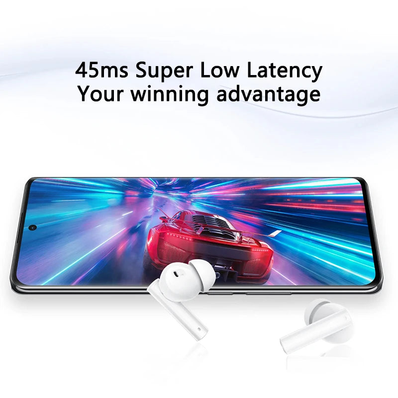 Global Version realme Buds Air 5 TWS Earphone 50dB Active Noise Cancellation 38Hour Battery Life IPX5 Bluetooth 5.3