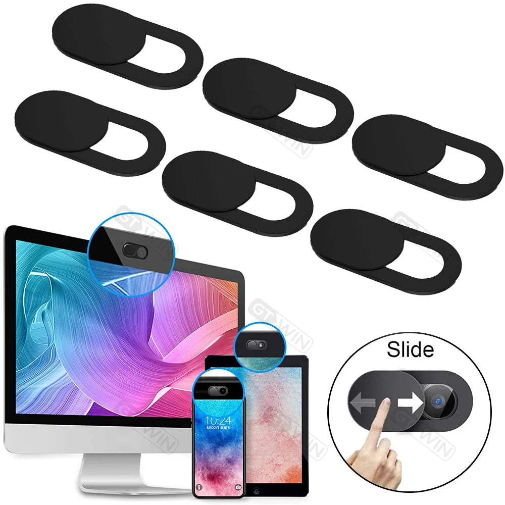 5/10 Pcs Webcam Cover Tablet Laptop Camera Covers Slider Mobile Phone Antispy For iPad PC Macbook Tablet Lenses Privacy Sticker