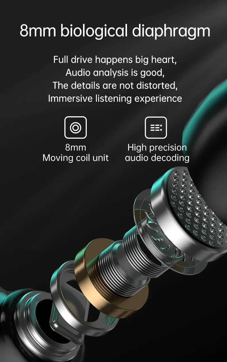 Original M25 Bluetooth Earphones TWS Wireless Headphones with LED Display Stereo Headset Touch Control Earbuds Noise Reduction