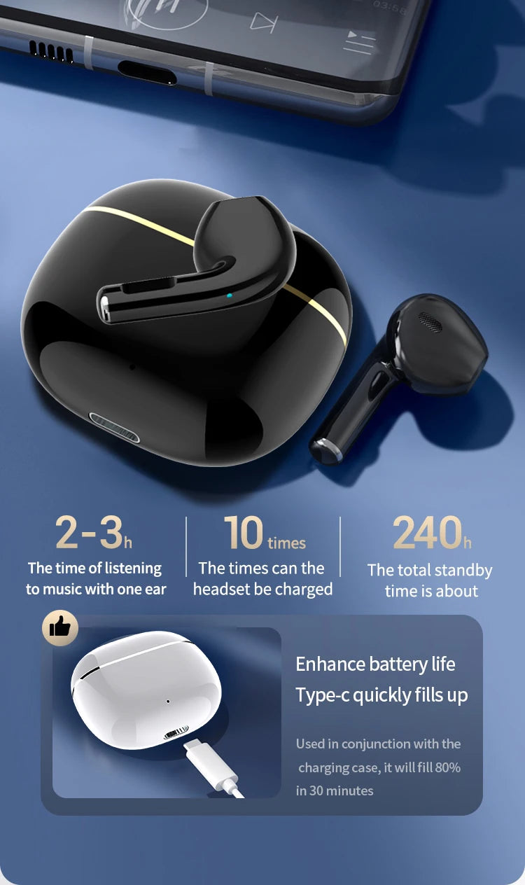 Air buds PRO 3 Ear Pods Wireless Sports Earphones Hot Sale Bluetooth 5.3 In Ear Headphones TWS Mini Earbuds