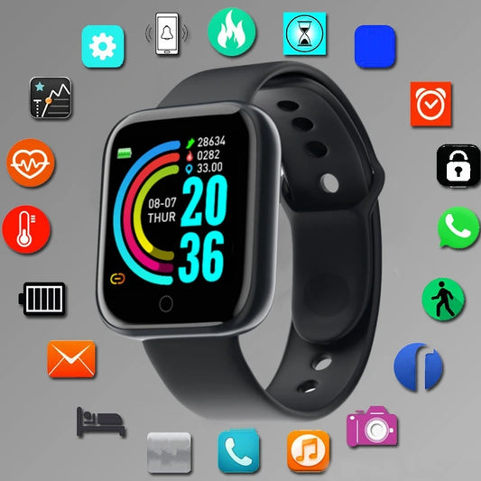 New Smart Watch For Men Wristwatch Women Fitness Sport Bracelet Bluetooth Connected Phone Player Music Control Digital Watches