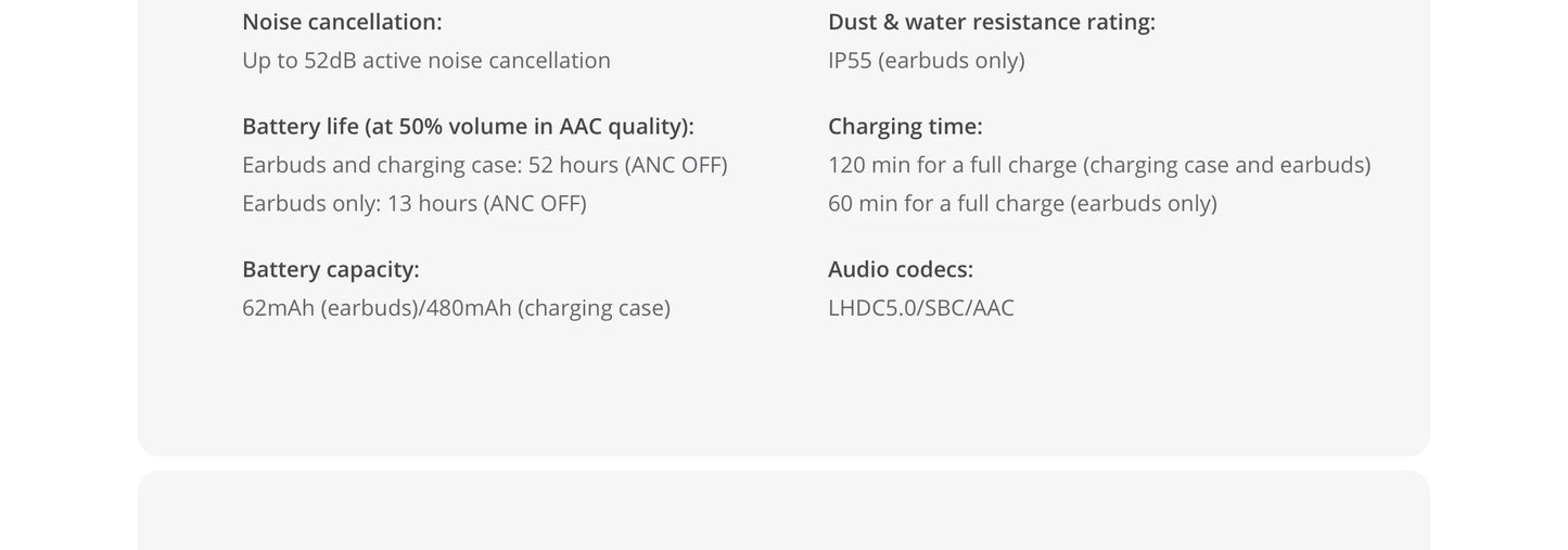 Global Version realme Buds Air 7 Earphone 52dB Noise Reduction BT 5.4  Hi-Res LDAC 2.0 Wireless Headphone realme Buds Air7