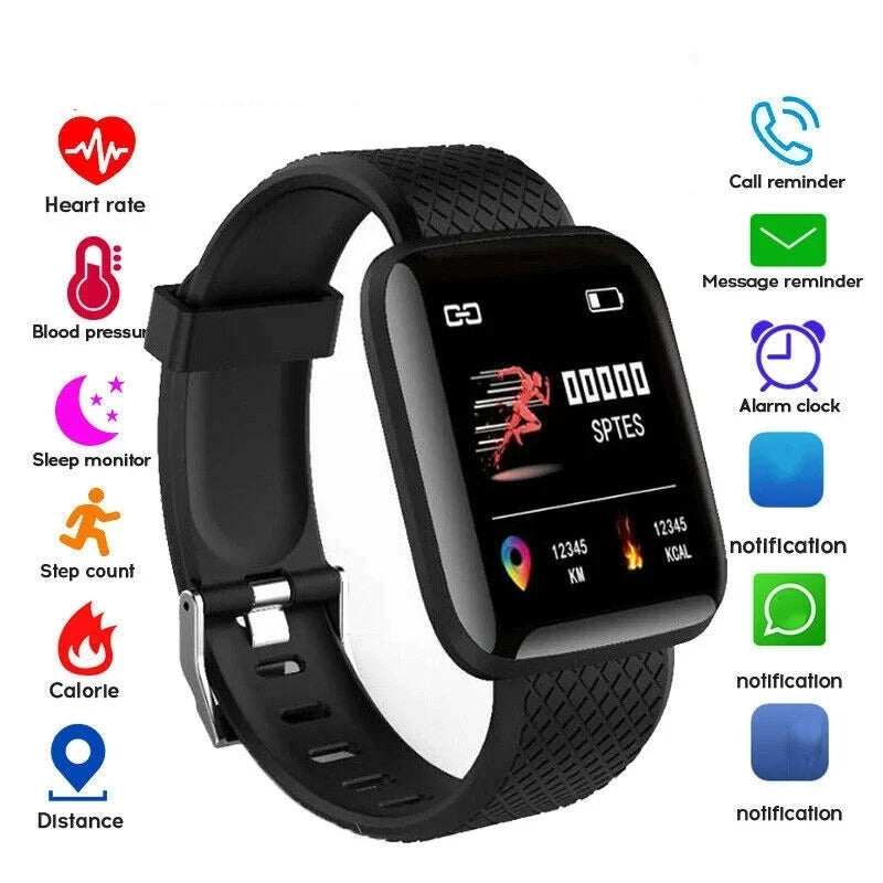 Smart Watches Weather Music Player Message Heart Rate Monitor Fitness Bracelet Men Gift Woman Smartwatch For IOS Android D13 116