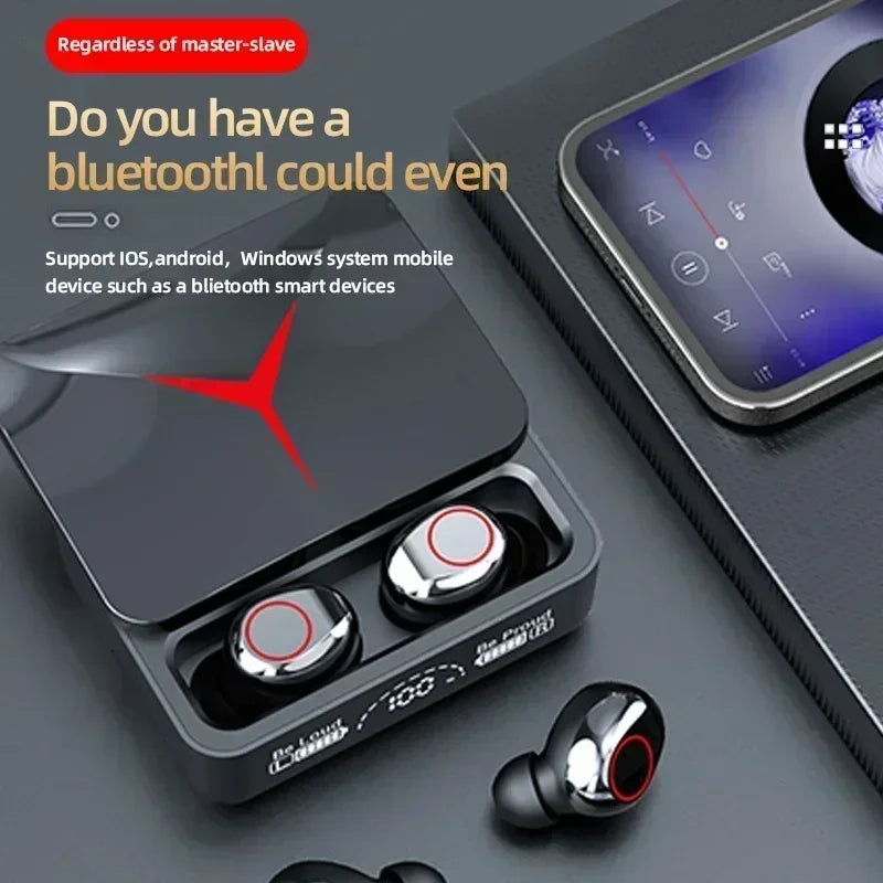 Original TWS M90 Wireless Headphones Gaming Earphone Bluetooth 5.3 Earphone Sport Earbuds Music Headsets For iphone Xiaomi