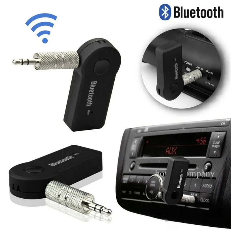 2 in 1 Wireless Bluetooth 5.0 Receiver Transmitter Adapter 3.5mm Jack For Car Music Audio Aux A2dp Headphone Reciever Handsfree